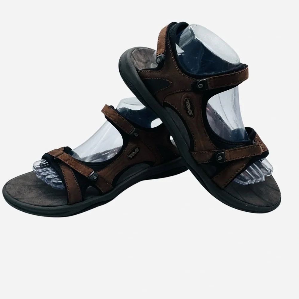TEVA Women’s Size 11 Neota Brown Sandal Sports Outdoor Hiking Casual Athletic